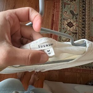 Suunday XS Parchment Dolman Dress